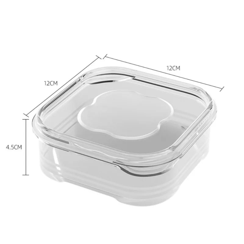Refrigerator Meat Food Preservation Box Transparent Storage Box Food Grade Meat Freezing Box Home Vegetable Storage Organizer Allinoneshop-24
