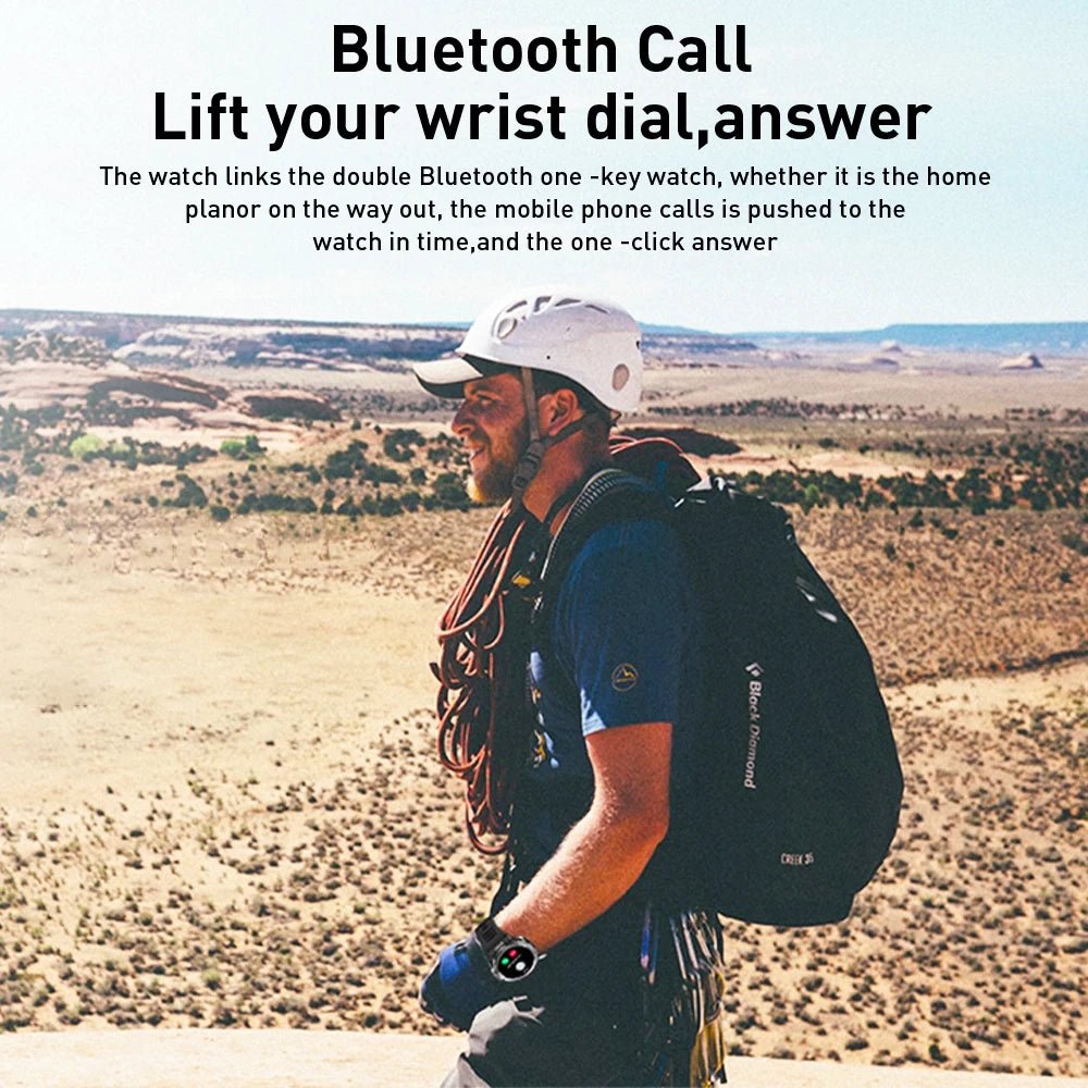 Smart Watch Men 1.39'' 420*420 HD Screen IP68 Waterproof Bluetooth Call Music Play Sport 420Mah LF33 Smartwatch Men 2024 Allinoneshop-24