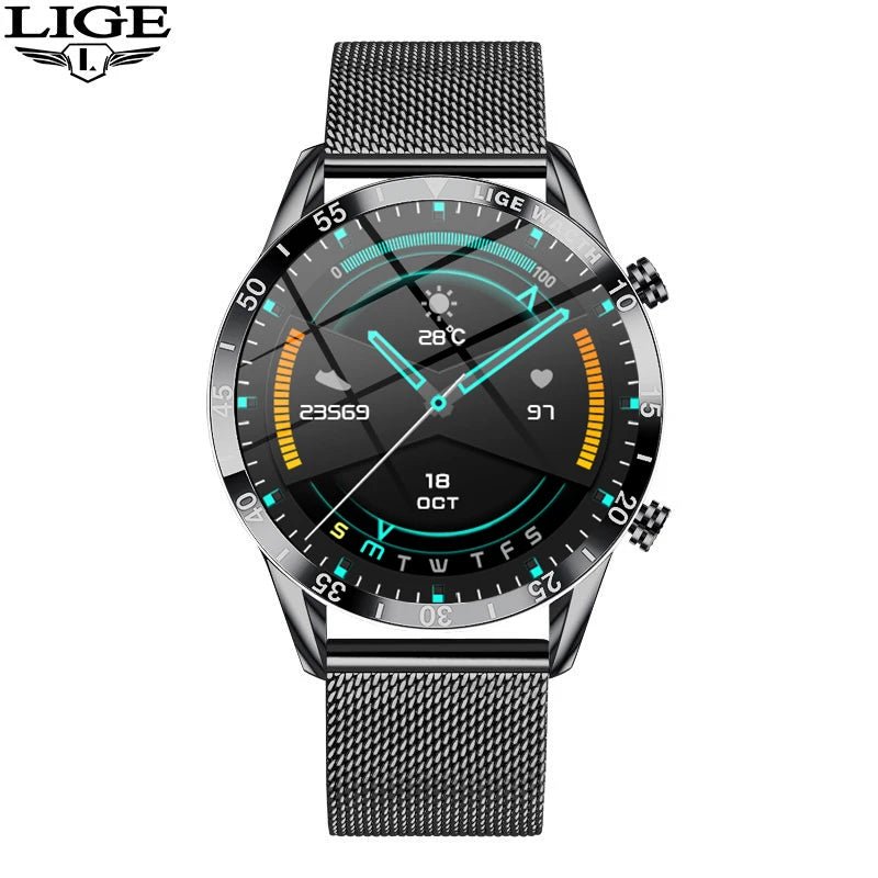 Smart Watch Men Fashion Full Touch Luxury Bluetooth Call Smart Watches Men Waterproof Sport Fitness Smartwatch for Men 2025 Allinoneshop-24