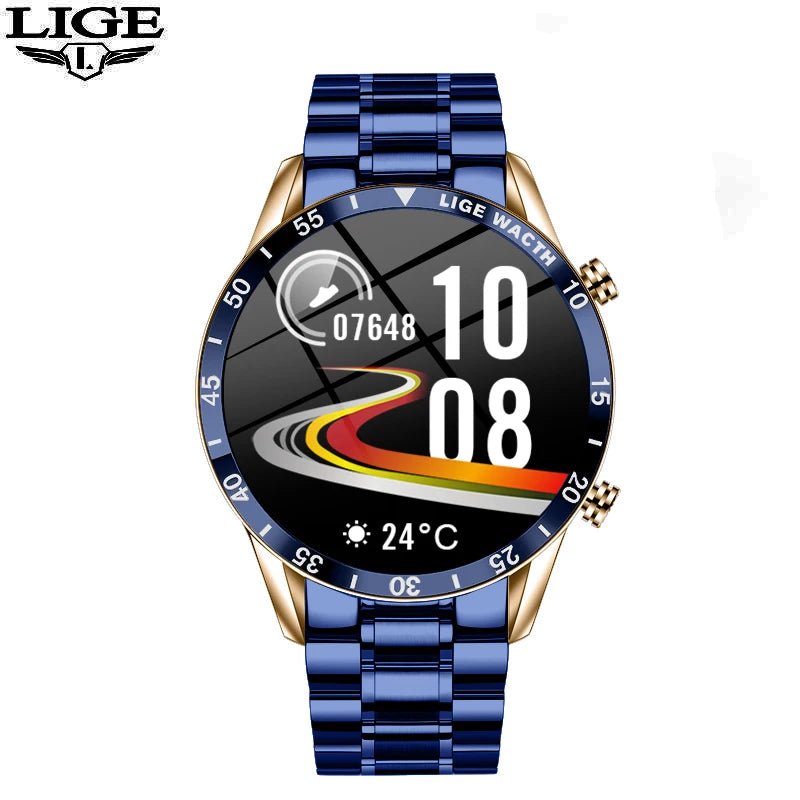 Smart Watch Men Fashion Full Touch Luxury Bluetooth Call Smart Watches Men Waterproof Sport Fitness Smartwatch for Men 2025 Allinoneshop-24