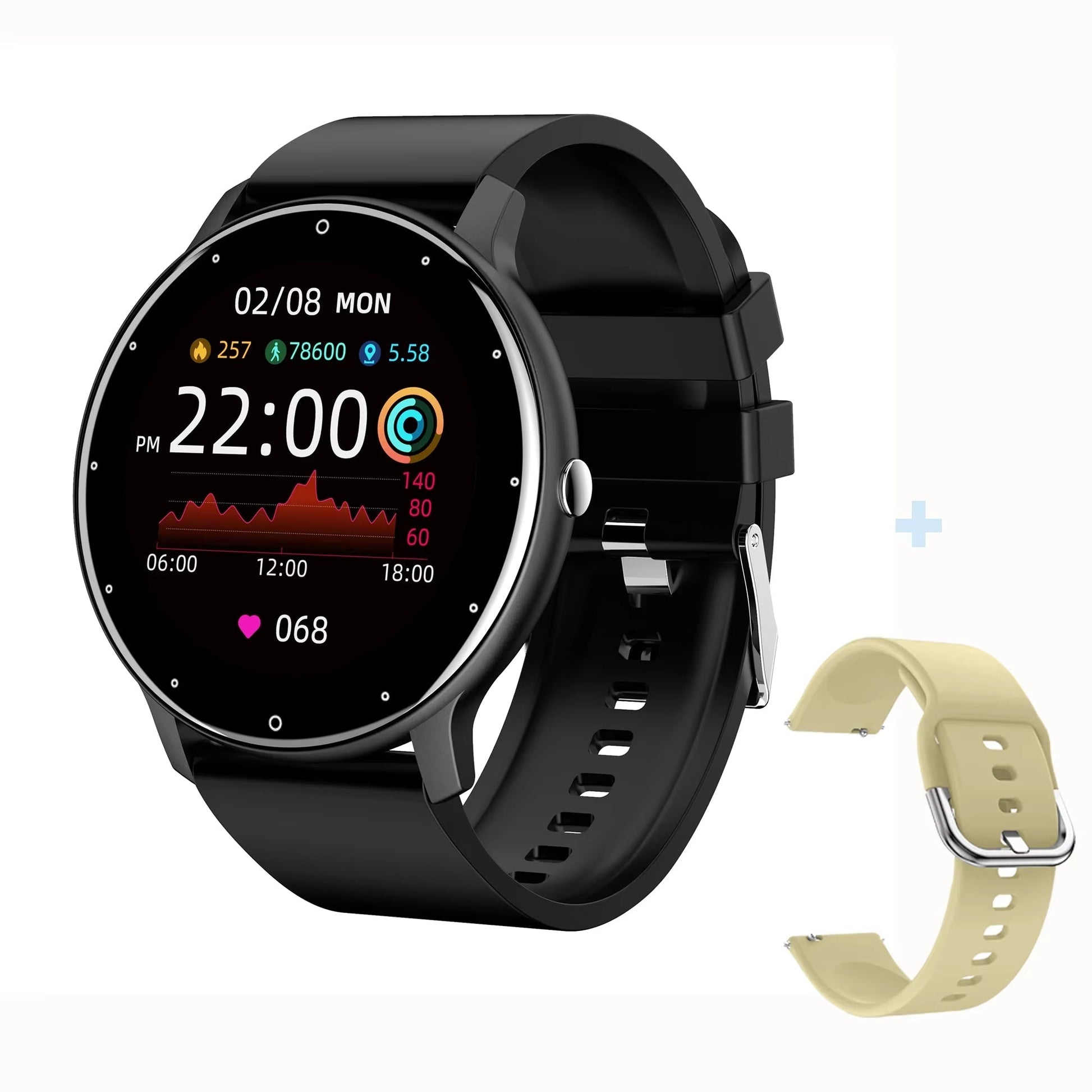 Smart Watch Waterproof Fitness Tracker Sport Men Women Sleep Heart Rate Monitor Smartwatch for Huawei Smartphone Allinoneshop-24