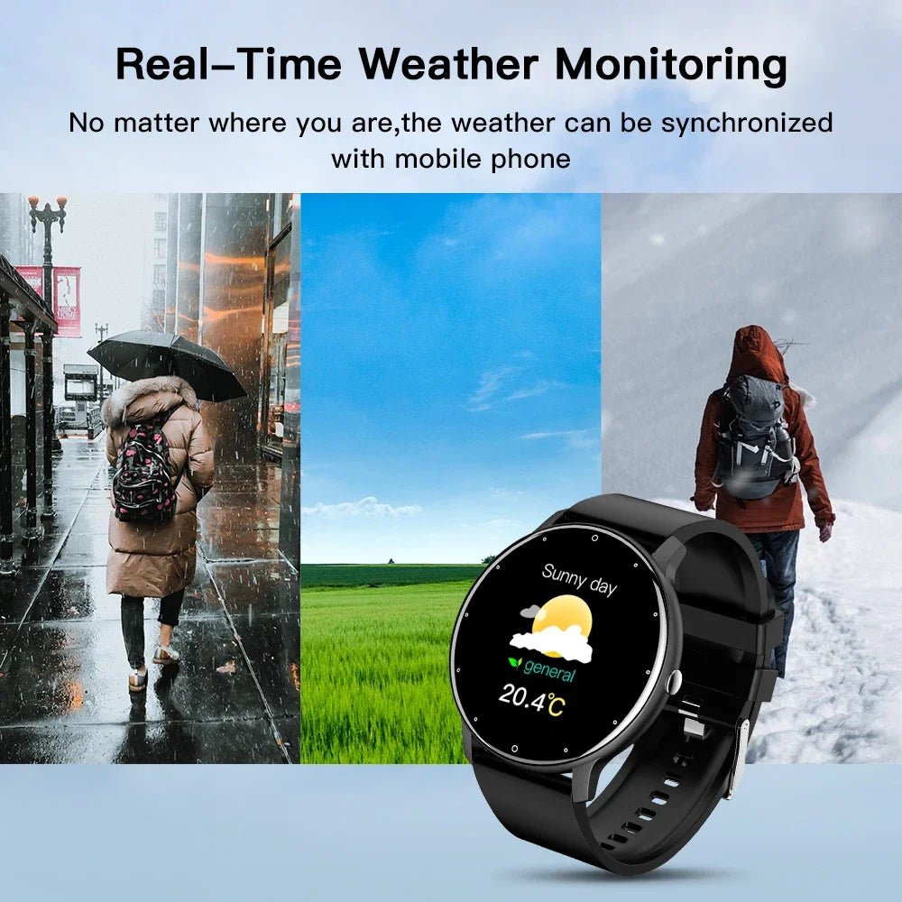 Smart Watch Waterproof Fitness Tracker Sport Men Women Sleep Heart Rate Monitor Smartwatch for Huawei Smartphone Allinoneshop-24