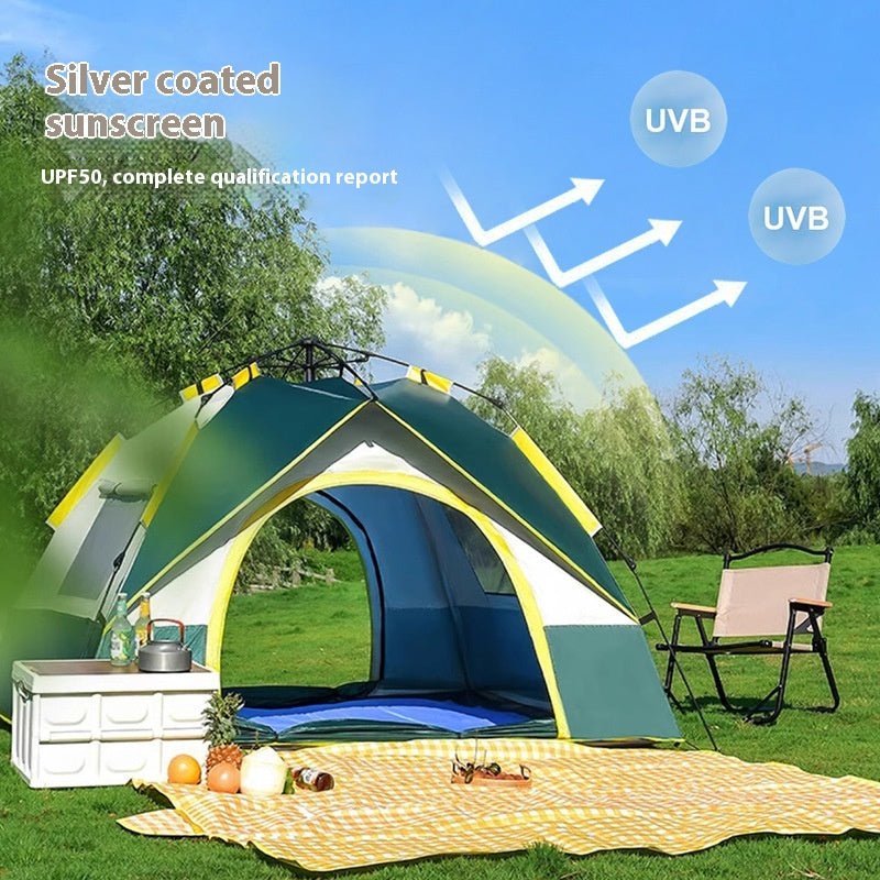Tent Outdoor Camping 3-4 People Automatic Quickly Open Does not apply