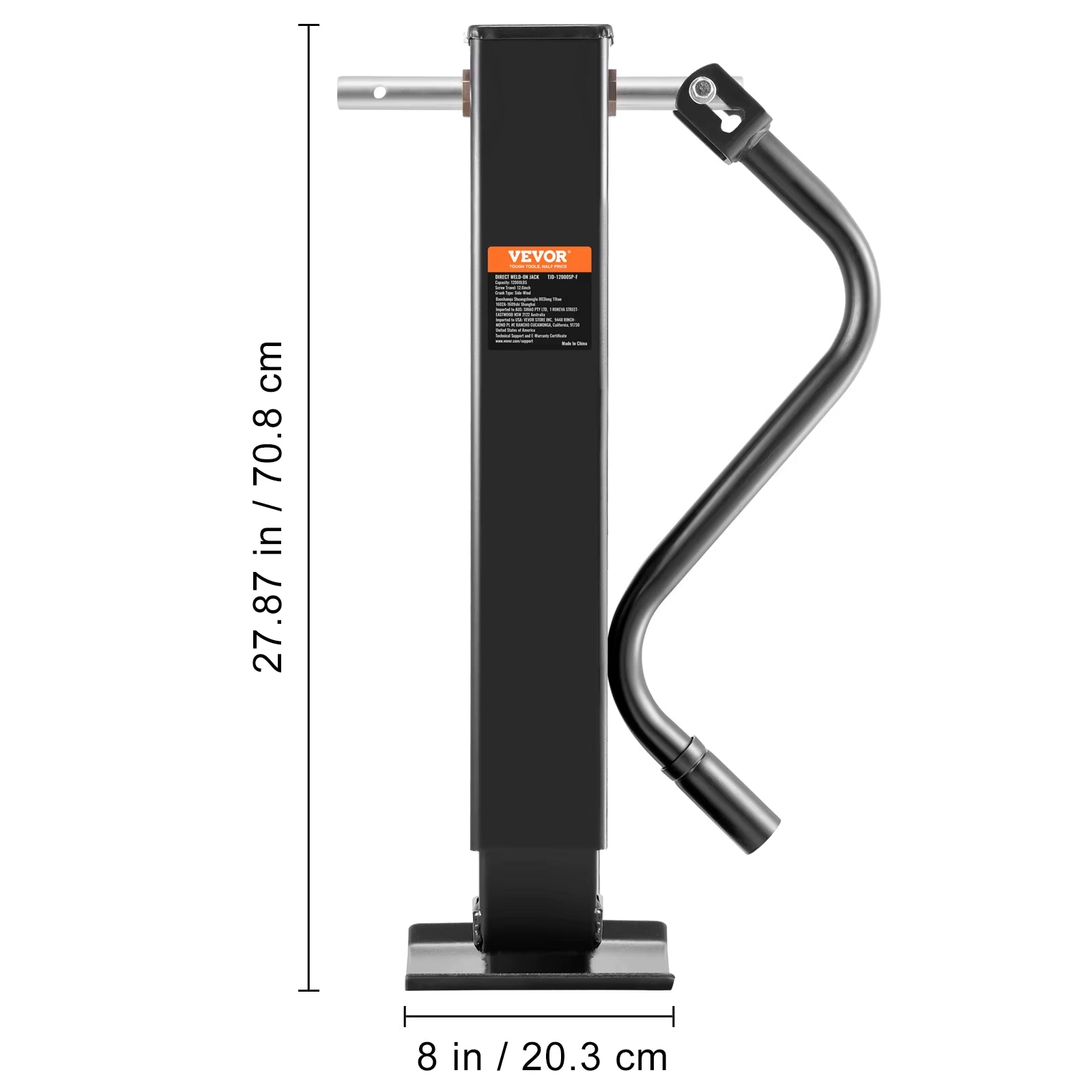 Trailer Jack 2000/2500/5000/8000/12000Lbstrailer Tonguetrailer Jack Stand with Handle for Lifting RV Yacht Utility Trailer Allinoneshop-24