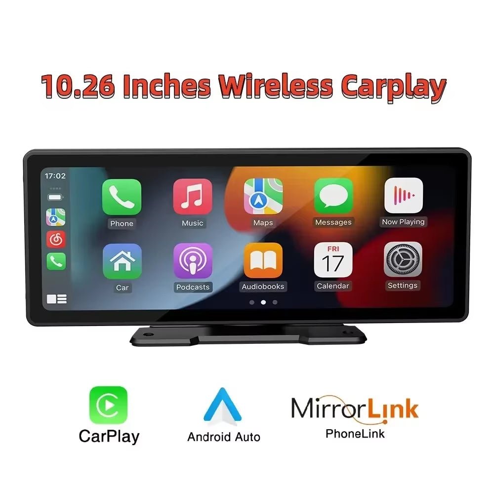 Universal 10.26” Screen Car Radio Multimedia WIFI Video Player Wireless Carplay Screen for Apple or Android Allinoneshop-24