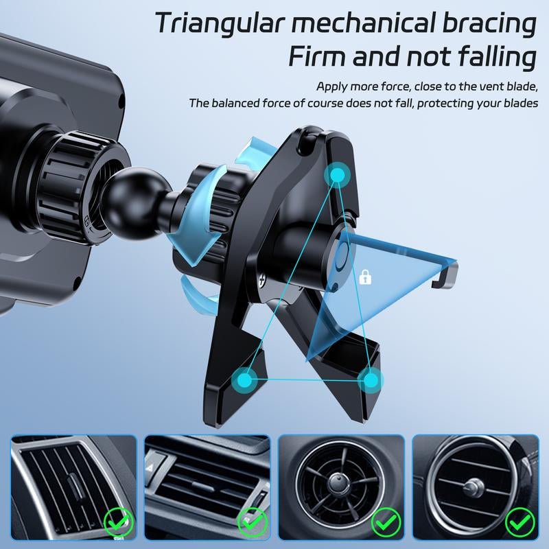 Vehicle Automatic Phone Holder for Car , Folding Screen Phone/Tablet Stand 15W Wireless Charger, 90-Degree Rotation, Installed on Car Air Outlet/Center Console, Suitable for Samsung Galaxy Zfold6/5/4/3 Galaxy Z Fold/Notes Other Wireless Charging Phones Allinoneshop-24