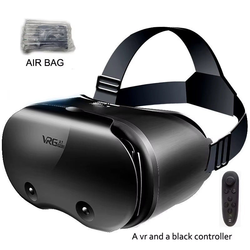 Vrgpro X7 3D Helmet VR Glasses 3D Glasses Virtual Reality Glasses VR Headset for Google Cardboard 5-7' Mobile with Original Box Allinoneshop-24