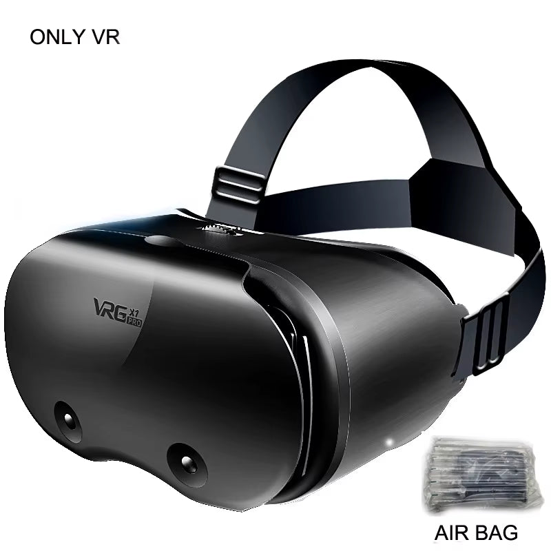 Vrgpro X7 3D Helmet VR Glasses 3D Glasses Virtual Reality Glasses VR Headset for Google Cardboard 5-7' Mobile with Original Box Allinoneshop-24