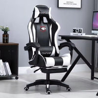 WCG Gaming Chair Computer Chair High-Quality Gaming Chair Leather Internet LOL Internet Cafe Racing Chair Office Chair Gamer New Allinoneshop-24