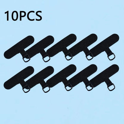 10/5/1Pcs Universal Tpu Mobile Phone Anti-Lost Lanyard Card Gasket Nylon Detachable Phone Hanging Cord Strap Patch Tether Pad Allinoneshop-24