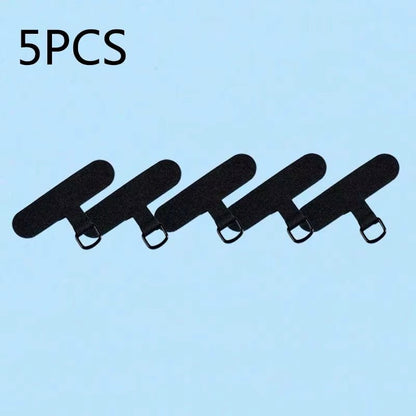 10/5/1Pcs Universal Tpu Mobile Phone Anti-Lost Lanyard Card Gasket Nylon Detachable Phone Hanging Cord Strap Patch Tether Pad Allinoneshop-24