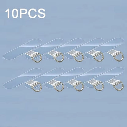 10/5/1Pcs Universal Tpu Mobile Phone Anti-Lost Lanyard Card Gasket Nylon Detachable Phone Hanging Cord Strap Patch Tether Pad Allinoneshop-24