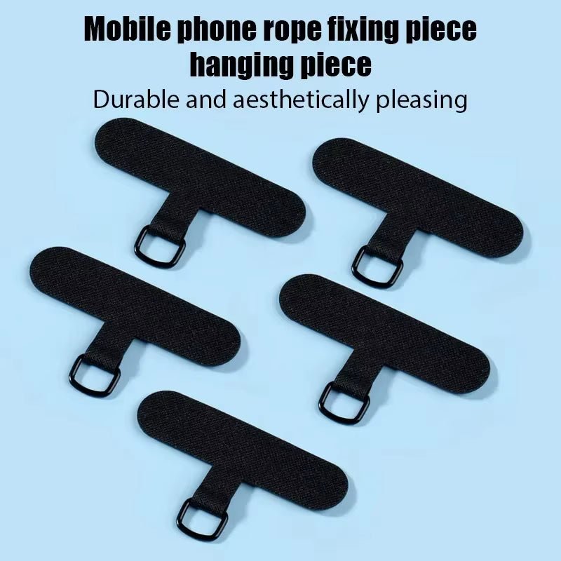 10/5/1Pcs Universal Tpu Mobile Phone Anti-Lost Lanyard Card Gasket Nylon Detachable Phone Hanging Cord Strap Patch Tether Pad Allinoneshop-24
