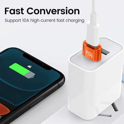 10A USB Type C to USB a Adapter USB 3.0To Type C OTG Converter Connector for Macbook Ipad Huawei Xiaomi Samsung Allinoneshop-24