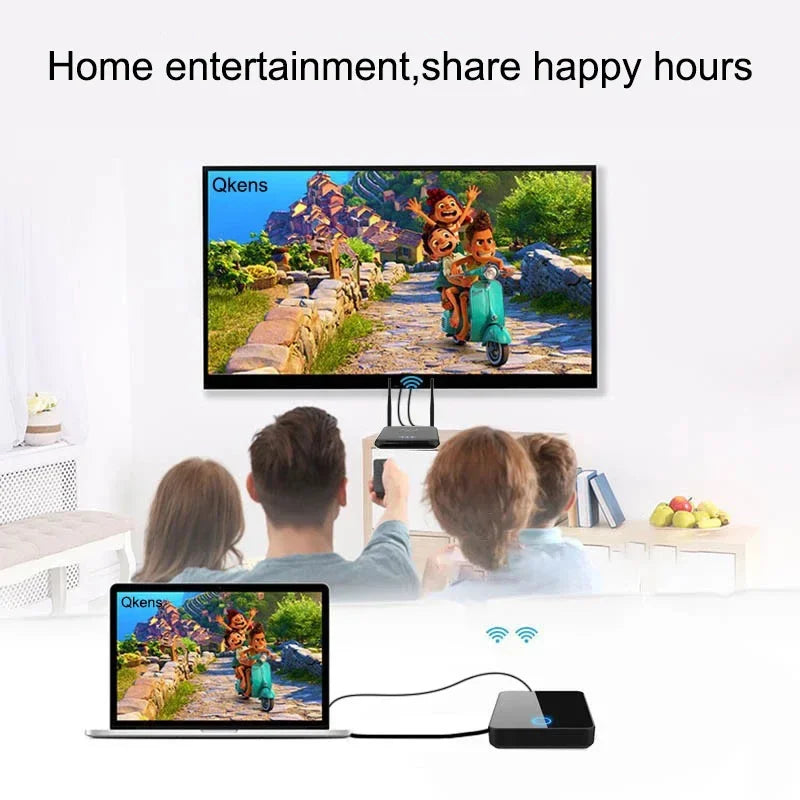 1080p Wireless HDMI Transmitter Receiver 60M Video Sender Hdmi Extender for DVD Camera Notebook PC To TV Projector Meeting Share - Allinoneshop-24