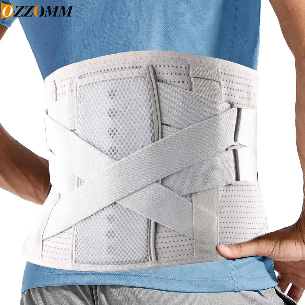 1PCS Back Braces for Lower Back Pain,Lumbar Support for Menwomen,Breathable Back Support for Home Lifting at Work,Herniated Disc Allinoneshop-24