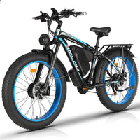 2000W Fat Tire Electric Bike 48V 22Ah 26" Electric Mountain Bikes 55Km/H Ebike for Adults 21 Speed Hydraulic Brakes Allinoneshop-24