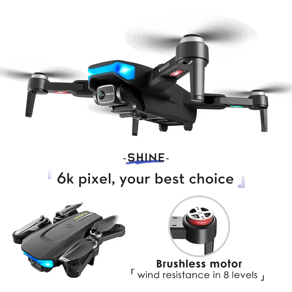 2024 New LS38 Drone GPS 6K HD Camera Fpv Dron Optical Flow Positioning Obstacle Avoidance Photography Foldable Quadcopter Toys Allinoneshop-24