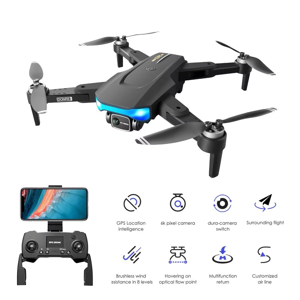 2024 New LS38 Drone GPS 6K HD Camera Fpv Dron Optical Flow Positioning Obstacle Avoidance Photography Foldable Quadcopter Toys Allinoneshop-24