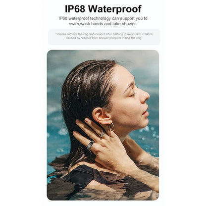 2024 NEW R02 Smart Ring Multifunctional Step Health Tracker Heart Rate Blood Oxygen Monitor Waterproof Men Women Sleep Fitness Allinoneshop-24