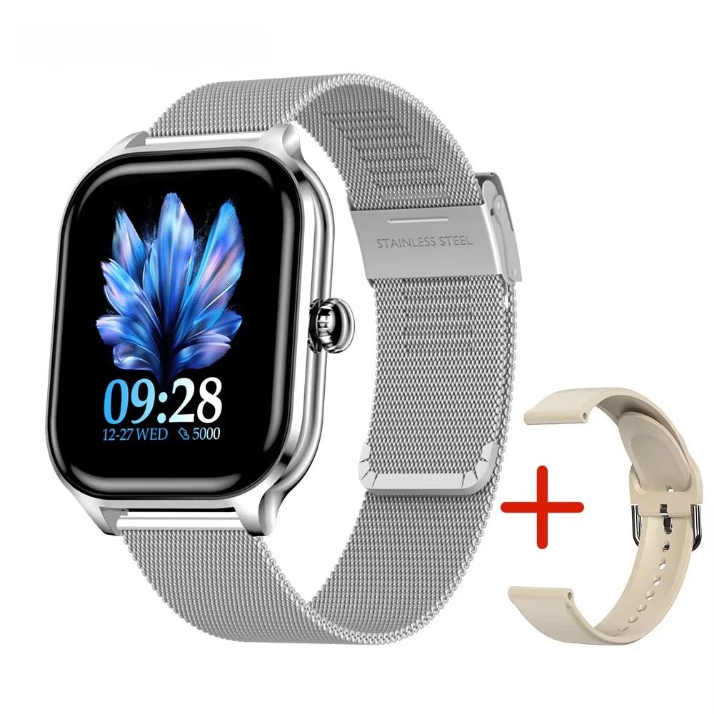 2025 New 2.01 Inch Smart Watch Man Woman Gift Full Touch Screen Sports Fitness Watch BT Call Digital Smart Watch Fashion Ladies Allinoneshop-24