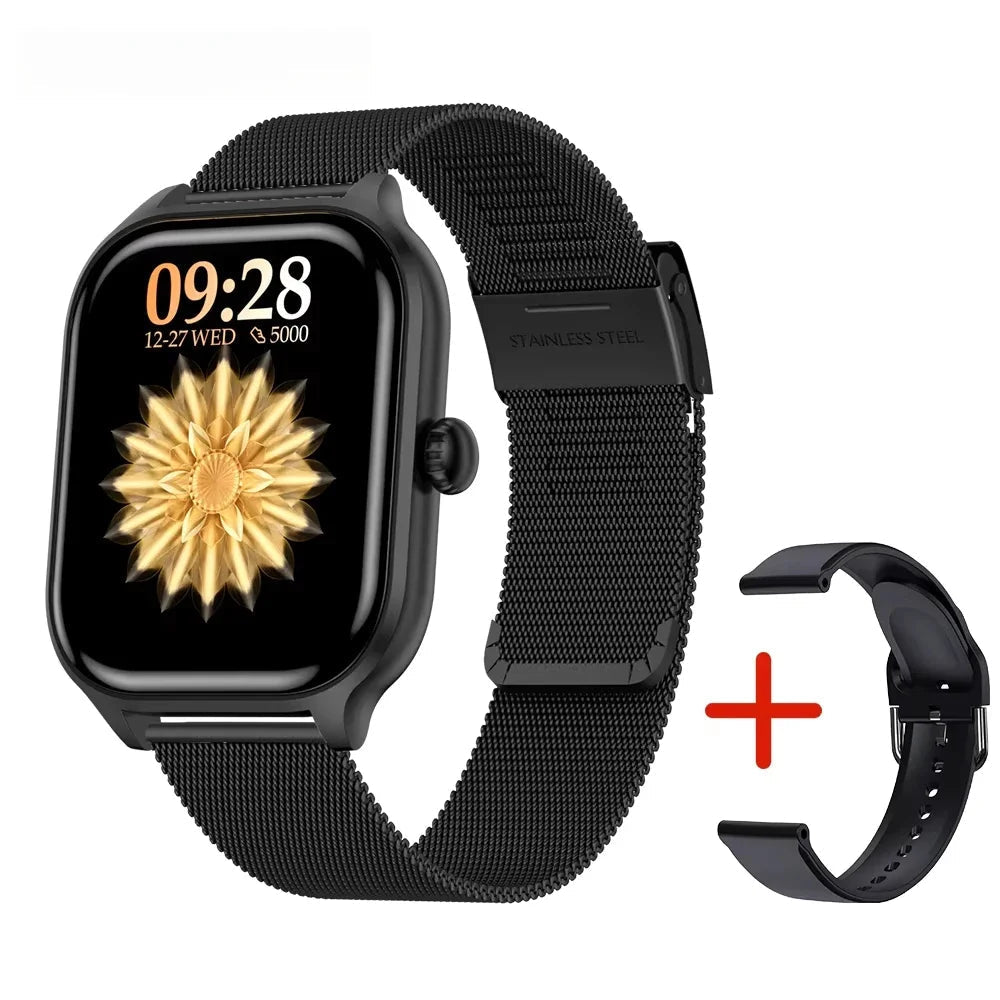 2025 New 2.01 Inch Smart Watch Man Woman Gift Full Touch Screen Sports Fitness Watch BT Call Digital Smart Watch Fashion Ladies Allinoneshop-24