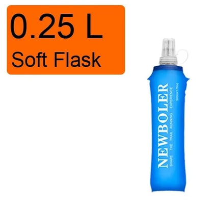 250Ml 500Ml Soft Water Bottle Folding Collapsible TPU Soft Flask for Running Hydration Ack Waist Bag Vest SD09 SD10 Allinoneshop-24