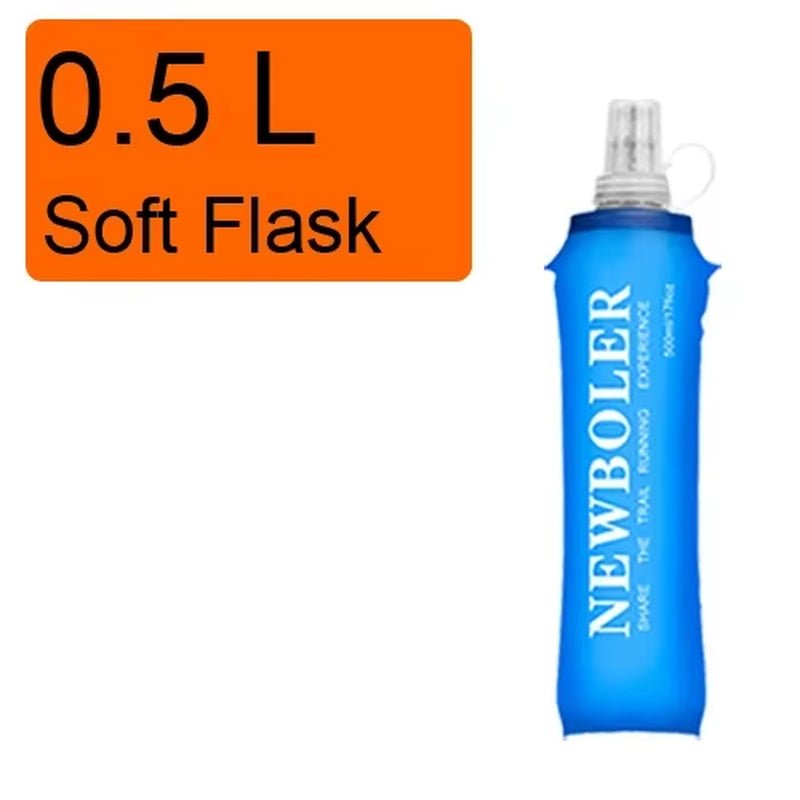 250Ml 500Ml Soft Water Bottle Folding Collapsible TPU Soft Flask for Running Hydration Ack Waist Bag Vest SD09 SD10 Allinoneshop-24