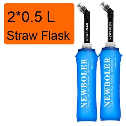 250Ml 500Ml Soft Water Bottle Folding Collapsible TPU Soft Flask for Running Hydration Ack Waist Bag Vest SD09 SD10 Allinoneshop-24
