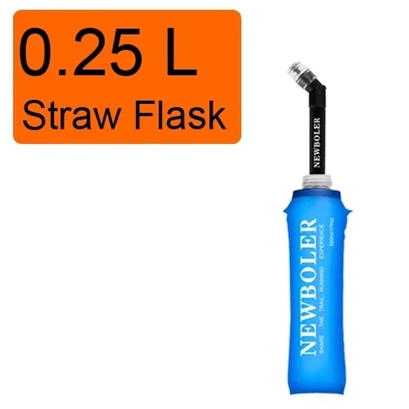 250Ml 500Ml Soft Water Bottle Folding Collapsible TPU Soft Flask for Running Hydration Ack Waist Bag Vest SD09 SD10 Allinoneshop-24