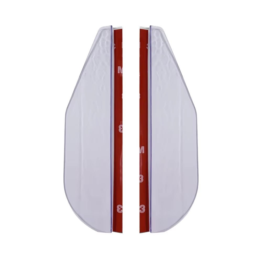 2PCS Car Rearview Mirror Rain Eyebrow Carbon Fiber Sun Visor Shade Cover Protector Clear Vision for Rain Car Mirror Accessories Allinoneshop-24