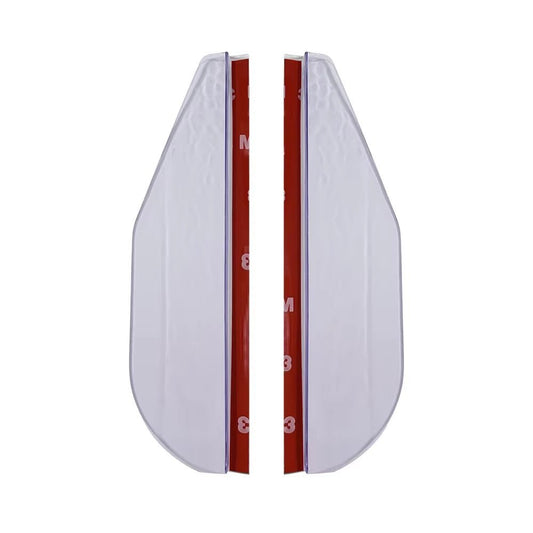2PCS Car Rearview Mirror Rain Eyebrow Carbon Fiber Sun Visor Shade Cover Protector Clear Vision for Rain Car Mirror Accessories Allinoneshop-24