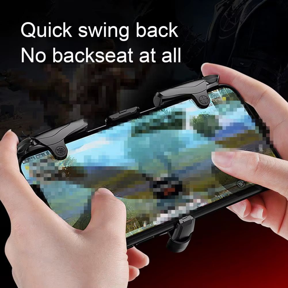 2Pcs JS30 Gaming Trigger Multifunctional Sensitive Precise Video Games External Phone Gaming Gamepad for Iphone Allinoneshop-24