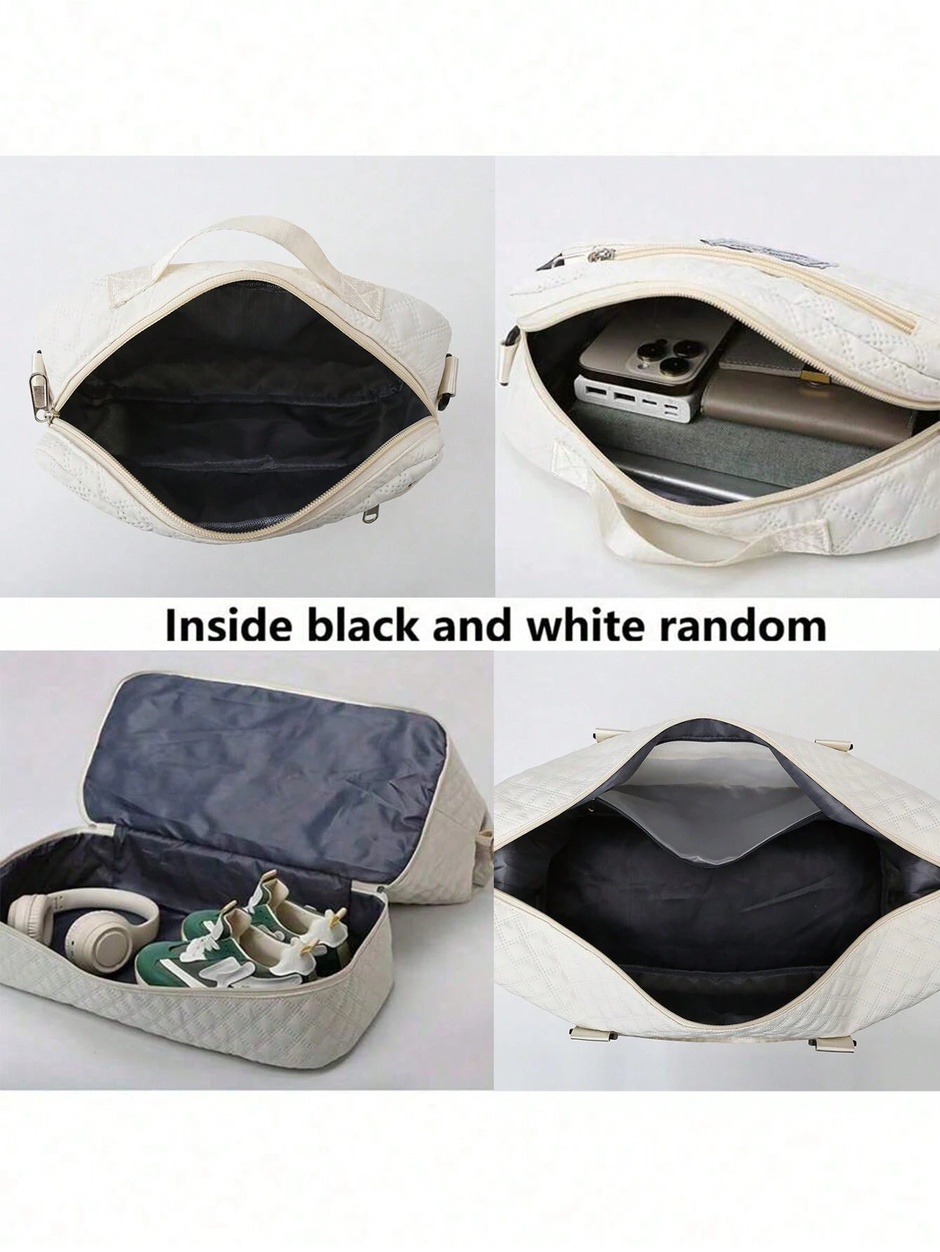 2PCS Large Capacity Travel Duffel Bag, Wet and Dry Separation Fitness Bag, Weekend Overnight Shoulder Bag, Hospital Necessary Mommy Bag, Travel Bag, Holiday Bag, Weekend Bag, Overnight Bag, with a Pull Bar Bag, with Shoe Storage, Boarding Bag, Cosmetics S Allinoneshop-24