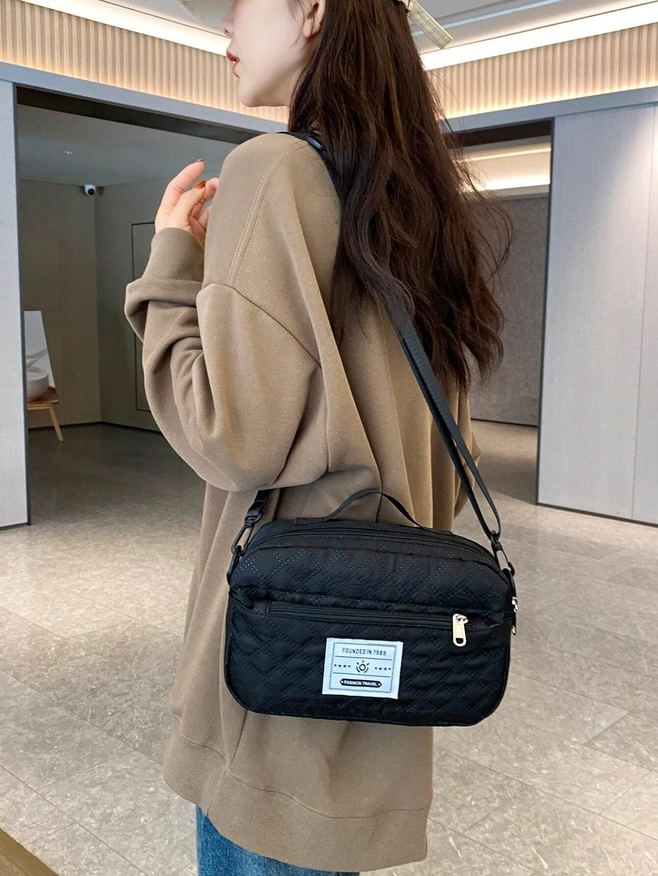 2PCS Large Capacity Travel Duffel Bag, Wet and Dry Separation Fitness Bag, Weekend Overnight Shoulder Bag, Hospital Necessary Mommy Bag, Travel Bag, Holiday Bag, Weekend Bag, Overnight Bag, with a Pull Bar Bag, with Shoe Storage, Boarding Bag, Cosmetics S Allinoneshop-24