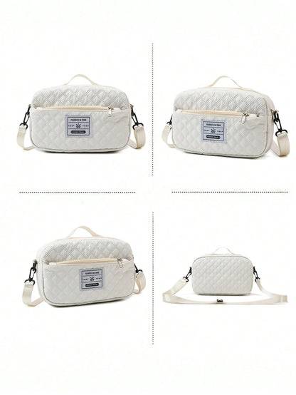 2PCS Large Capacity Travel Duffel Bag, Wet and Dry Separation Fitness Bag, Weekend Overnight Shoulder Bag, Hospital Necessary Mommy Bag, Travel Bag, Holiday Bag, Weekend Bag, Overnight Bag, with a Pull Bar Bag, with Shoe Storage, Boarding Bag, Cosmetics S Allinoneshop-24