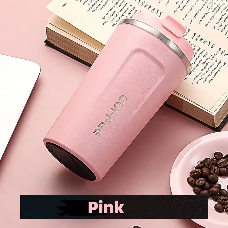 380/510ML Stainless Steel Thermal Mug Thermo for Coffee Water Bottle Leakproof Travel Drinkware Travel Thermal Mug Allinoneshop-24