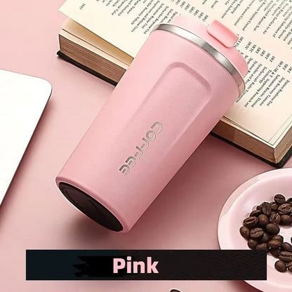 380/510ML Stainless Steel Thermal Mug Thermo for Coffee Water Bottle Leakproof Travel Drinkware Travel Thermal Mug Allinoneshop-24