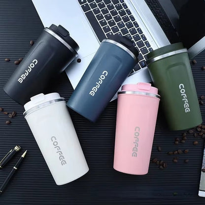 380/510ML Stainless Steel Thermal Mug Thermo for Coffee Water Bottle Leakproof Travel Drinkware Travel Thermal Mug Allinoneshop-24