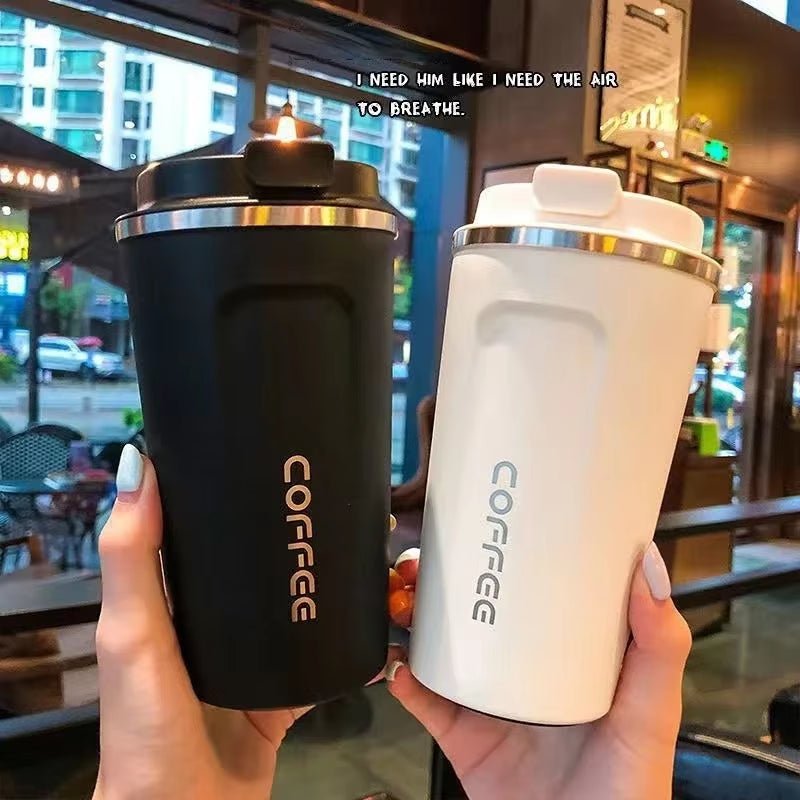 380/510ML Stainless Steel Thermal Mug Thermo for Coffee Water Bottle Leakproof Travel Drinkware Travel Thermal Mug Allinoneshop-24