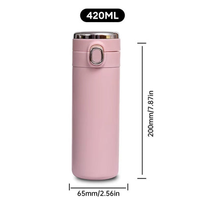 420Ml Led Digital Temperature Display Thermos Cup Portable Travel Mug Stainless Steel Thermos Bottle Vacuum Insulated Cup Allinoneshop-24