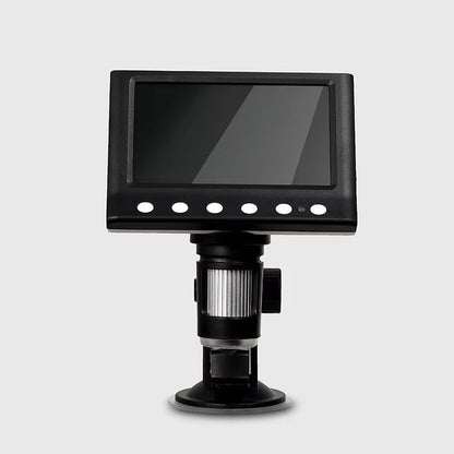 4.3'' Digital Microscope 1600X USB Microscope 1080P Soldering Microscope with 8 Leds Compatible with Windows/Mac OS (DM7) Allinoneshop-24