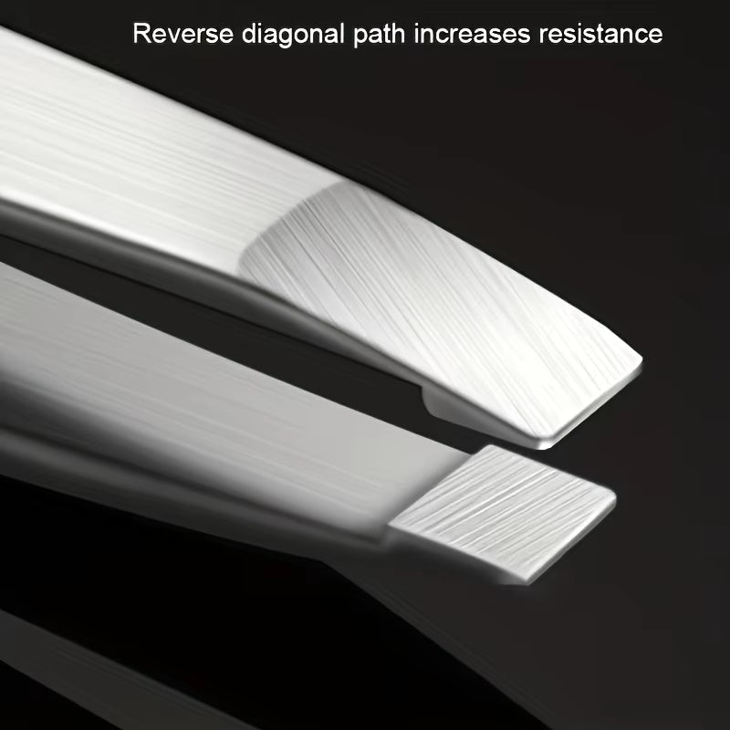 4Pcs Set Professional Tweezers Set Perfect for Eyebrow Hair Removal Splinter Very Effortless and Relaxed to Remove Allinoneshop-24