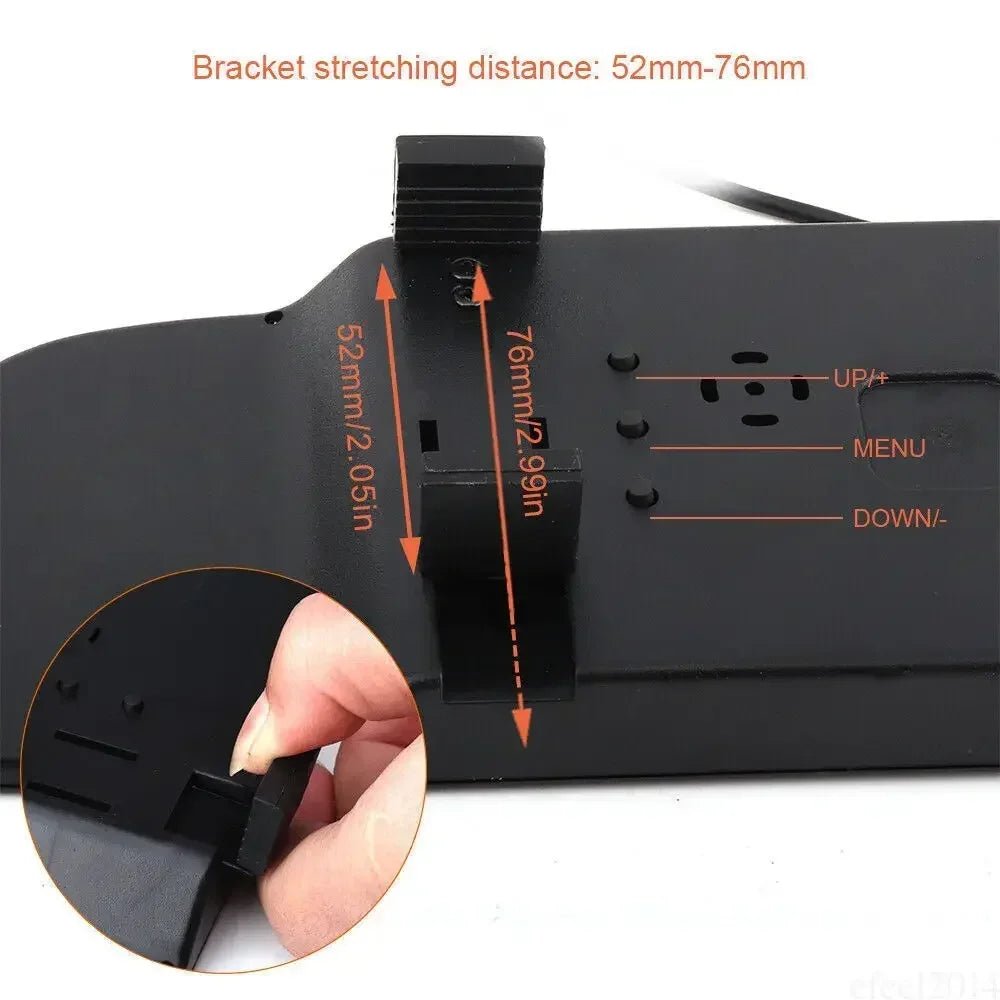 5" Mirror Monitor for Car Backup Camera Rear View Parking System Night Vision Allinoneshop-24