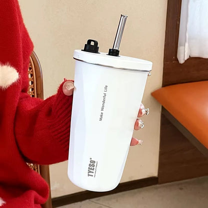 600Ml Thermos Bottle Stainless Steel Vacuum Flask Thermal Water Bottle Insulated Coffee Cup Tea Drink Bottle Thermos Mug Tumbler Allinoneshop-24