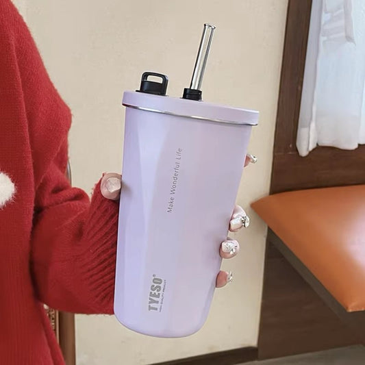 600Ml Thermos Bottle Stainless Steel Vacuum Flask Thermal Water Bottle Insulated Coffee Cup Tea Drink Bottle Thermos Mug Tumbler Allinoneshop-24