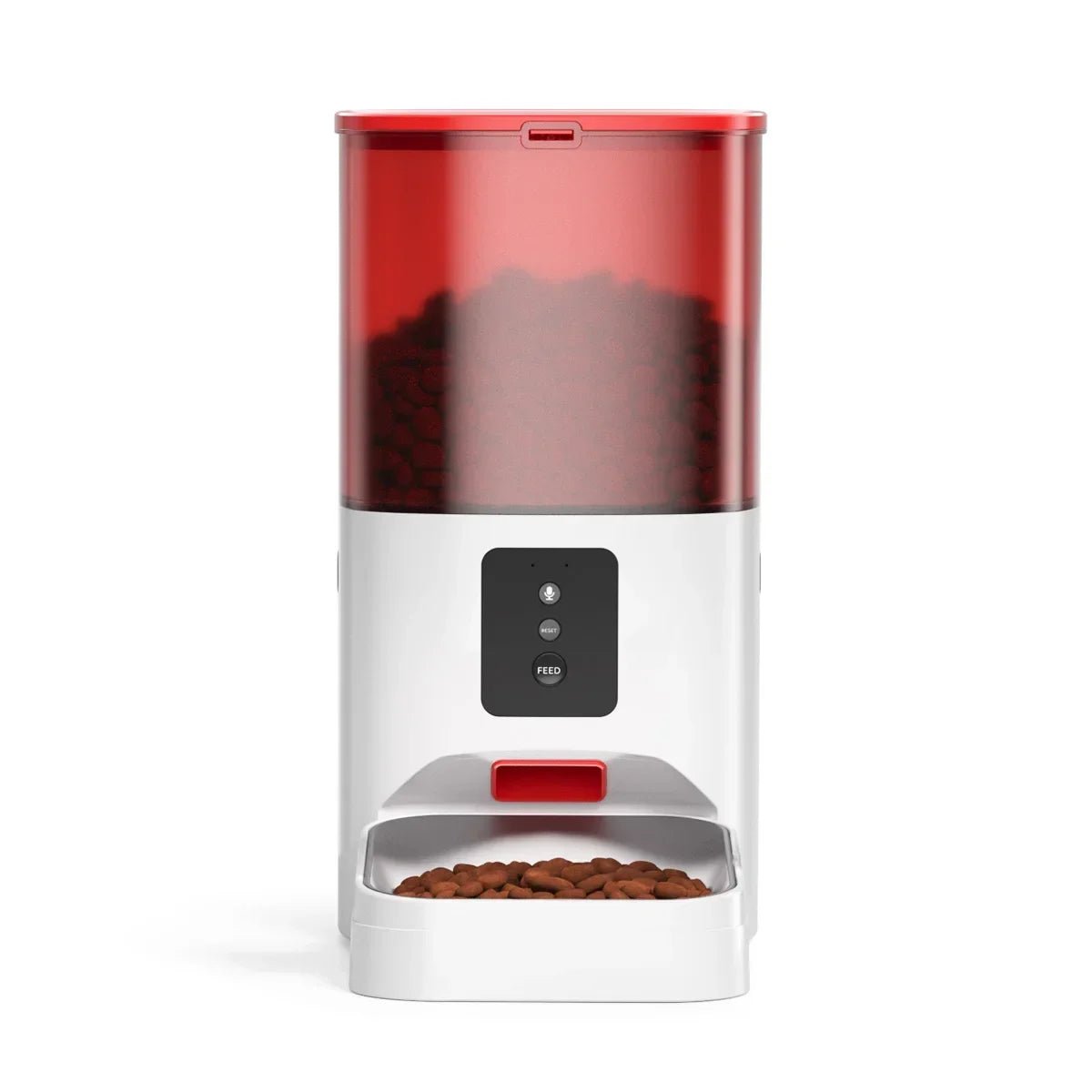 6L Capacity Intelligent Smart Pet Feeder Automatic Wifi APP Control Detachable Clean Voice Recording Pets Feeder Allinoneshop-24