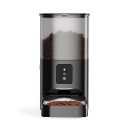 6L Capacity Intelligent Smart Pet Feeder Automatic Wifi APP Control Detachable Clean Voice Recording Pets Feeder Allinoneshop-24