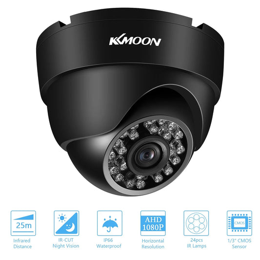 720P Analog Security Camera Surveillance CCTV Camera Outdoor Weatherproof,Infrared Night Vision,Motion Detection for Analog DVR Allinoneshop-24