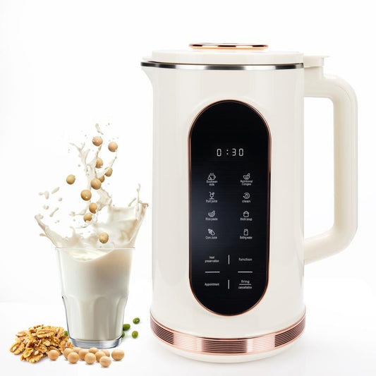 8 in 1 Nut Milk Maker, 40.6Oz/1200Ml Automatic Soy Milk Maker Machine Homemade Oat, Plant Based Milk, Juice, Baby Allinoneshop-24